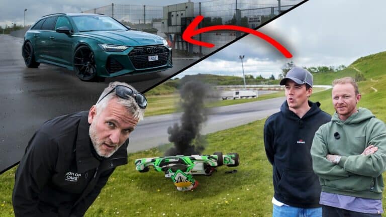 Nu har mads p's rs6 over 1000hk! det ender i kæmpe crash!?