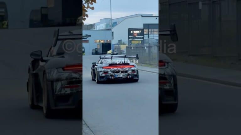 SSR Performance is back at the Nürburgring, testing its ‘Project Leo’ based on a Porsche 911 GT3 RS. SSR Performance is back at the Nürburgring, testing its ‘Project Leo’ based on a Porsche 911 GT3 RS.