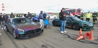 1400HP Mercedes-AMG GT R QM vs 900HP McLaren 750S + SPIN! 1400HP Mercedes-AMG GT R QM vs 900HP McLaren 750S + SPIN!