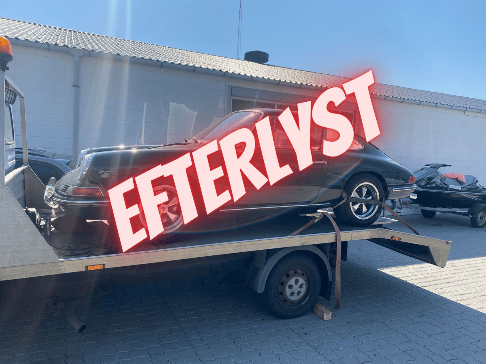 Ejer savner klassisk grøn Porsche 911 EFTERLYSNING