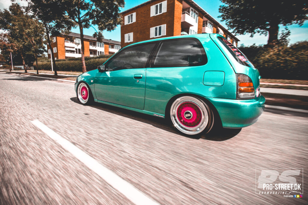 Toyota starlet med paseo motor patryks 130 mm saenkede projekt 36