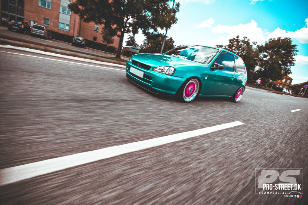 Toyota starlet med paseo motor patryks 130 mm saenkede projekt 37