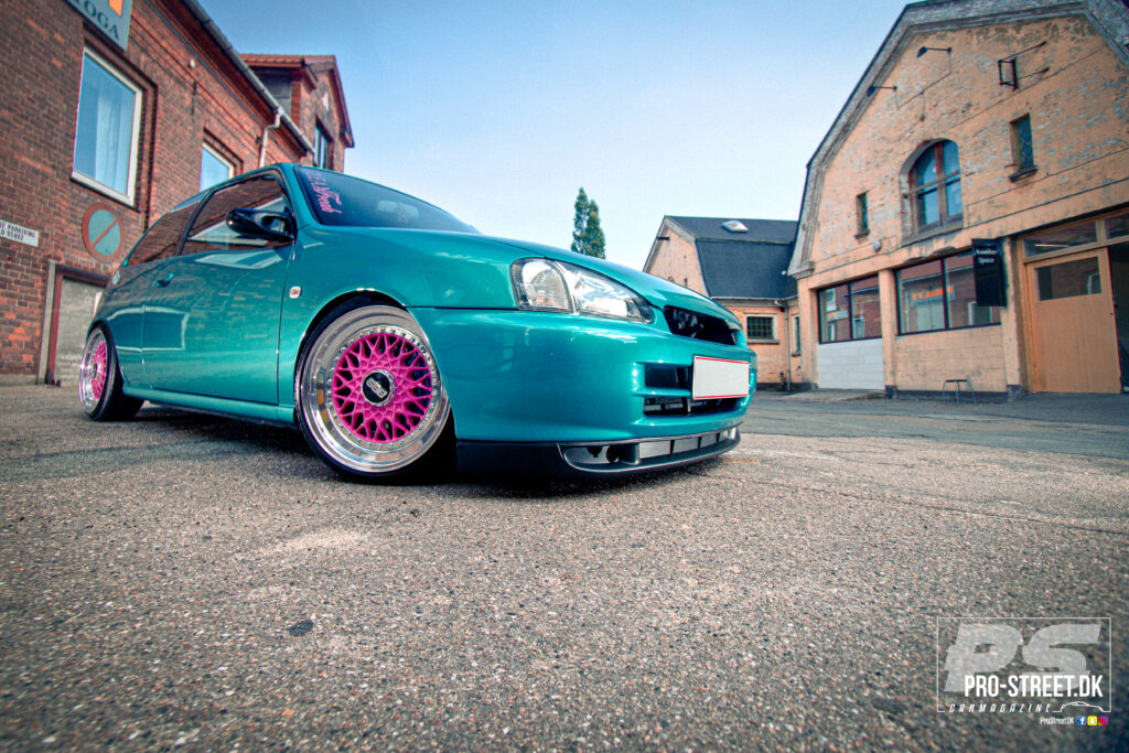 Toyota starlet med paseo motor patryks 130 mm saenkede projekt 40