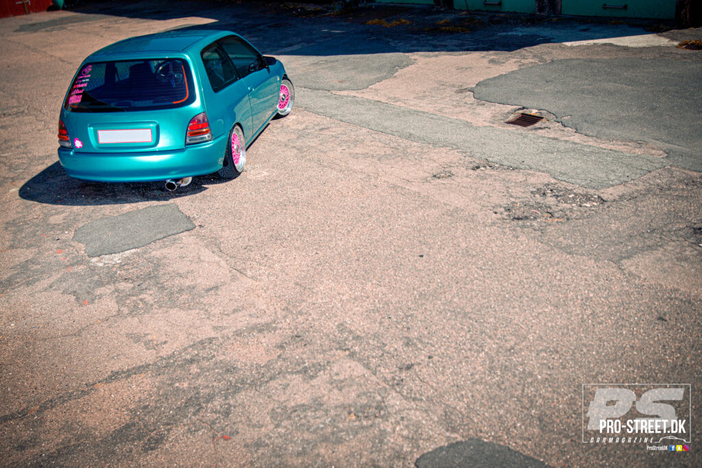 Toyota starlet med paseo motor patryks 130 mm saenkede projekt 46