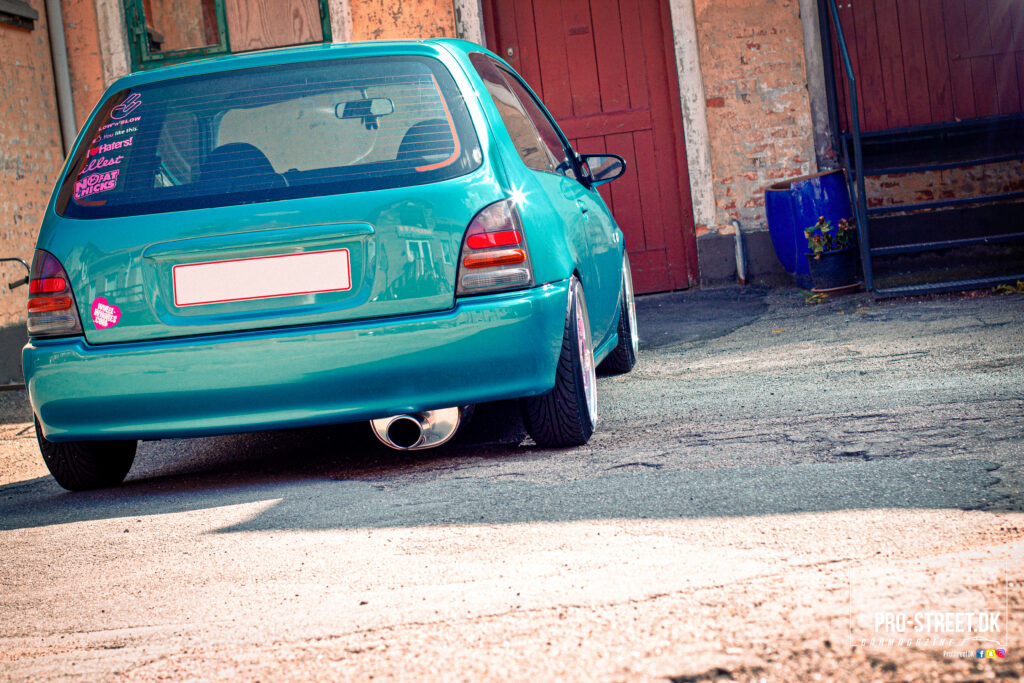 Toyota starlet med paseo motor patryks 130 mm saenkede projekt 47