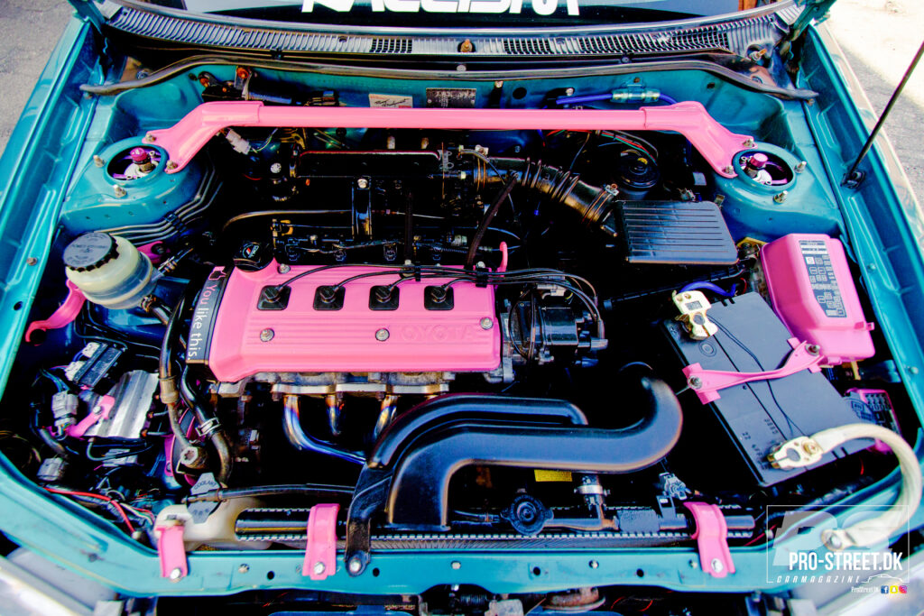 Toyota starlet med paseo motor patryks 130 mm saenkede projekt 66