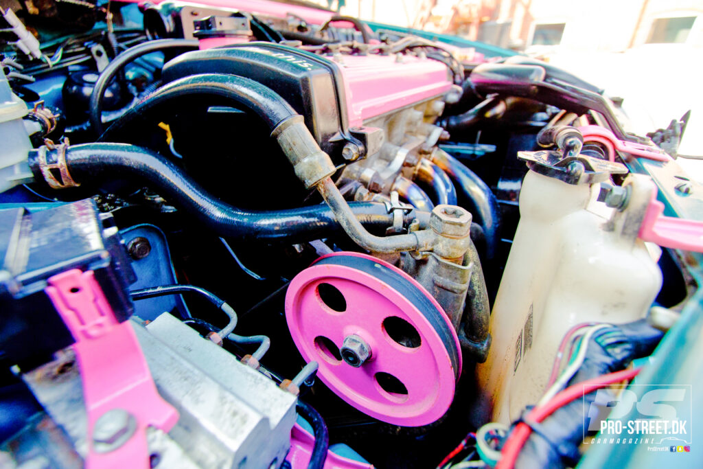 Toyota starlet med paseo motor patryks 130 mm saenkede projekt 68