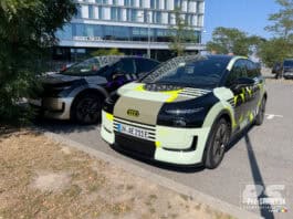 To Audi A2 e-tron prototyper spottet i København før verdenspremieren To audi a2 e tron prototyper spottet i koebenhavn foer verdenspremieren 09