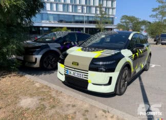 To Audi A2 e-tron prototyper spottet i København før verdenspremieren To audi a2 e tron prototyper spottet i koebenhavn foer verdenspremieren 09