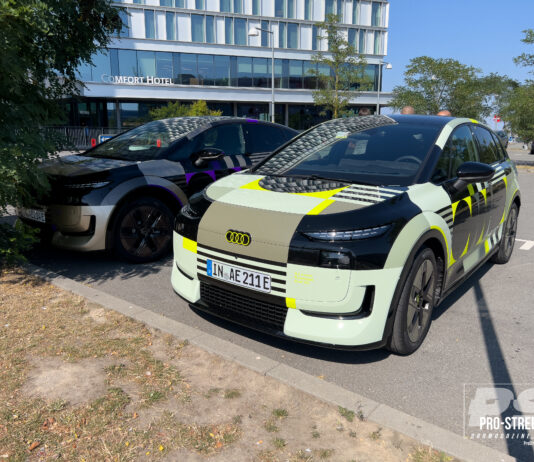 To Audi A2 e-tron-prototyper spottet i København før verdenspremieren To audi a2 e tron prototyper spottet i koebenhavn foer verdenspremieren 09