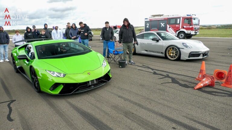 1400HP Twin Turbo Lamborghini Huracan Performante HPT VS 888HP Porsche 992 Turbo S