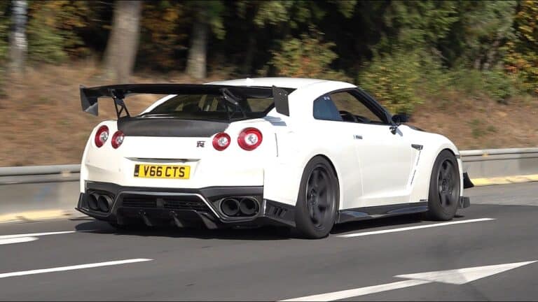 Modified Cars Leaving Nurburgring Tankstelle - M4 GTS, M5 CS, SVJ, 992 GT3RS, F8 Spider, R8 V10 Plus Modified Cars Leaving Nurburgring Tankstelle - M4 GTS, M5 CS, SVJ, 992 GT3RS, F8 Spider, R8 V10 Plus