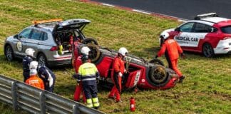 Nürburgring CRASH Rollover Mini Cooper JCW F56 – Rundenstrecken Challenge Nürburgring 2026 Nürburgring CRASH Rollover Mini Cooper JCW F56 - Rundenstrecken Challenge Nürburgring 2026