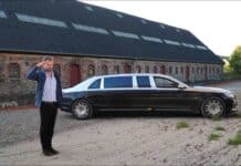 Låner Kim Jong-un’s Maybach Pullman… Låner Kim Jong-un's Maybach Pullman...