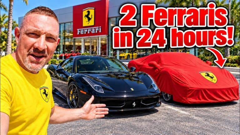Damon Bought ANOTHER Ferrari!!!?