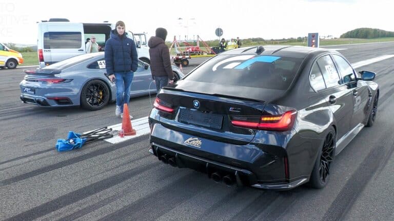 1520HP BMW M3 G80 RP Performance vs 888HP Porsche 992 Turbo S