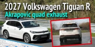 2027 Volkswagen Tiguan R Prototype With Akrapovic Quad Exhaust Caught Testing At the Nürburgring 2027 Volkswagen Tiguan R Prototype With Akrapovic Quad Exhaust Caught Testing At the Nürburgring