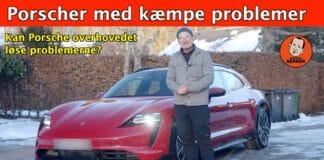 Porsche Taycan med evighedsproblemer Porsche taycan med evighedsproblemer