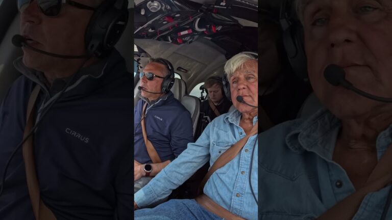 Jay Leno Takes Off in the Cirrus Vision Jet Jay Leno Takes Off in the Cirrus Vision Jet