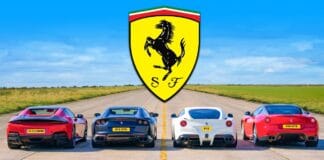 New Ferrari 12C v 812 v F12 v 599: V12 DRAG RACE New Ferrari 12C v 812 v F12 v 599: V12 DRAG RACE