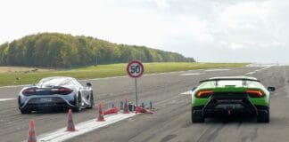 1000HP McLaren 765LT Rrahmani vs 1400HP Twin Turbo Lamborghini Huracan Performante 1000HP McLaren 765LT Rrahmani vs 1400HP Twin Turbo Lamborghini Huracan Performante